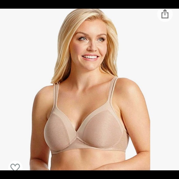 Warner's Women's Plus Size Simply Perfect Full Figure Cooling Wire-Free Bra - Picture 4 of 8